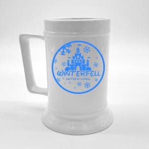 Winterfell Parody Logo Winter Is Coming Beer Stein