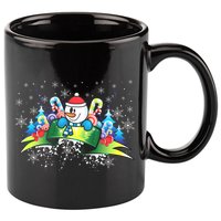 Winter's Snowman Holiday 11oz C Handle Ceramic Mug