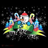 Winter's Snowman Holiday 16 in Basic Backpack
