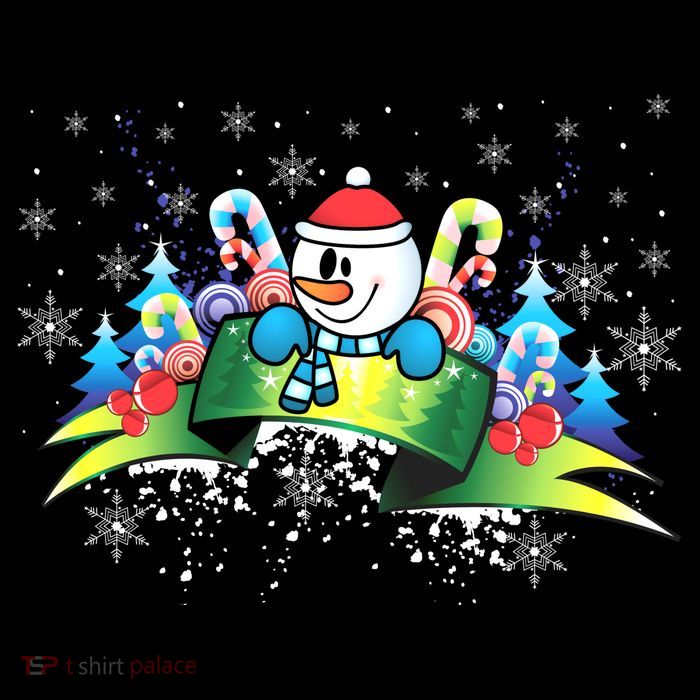 Winter's Snowman Holiday 16 in Basic Backpack