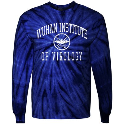 Wuhan Institute Of Virology Tie-Dye Long Sleeve Shirt