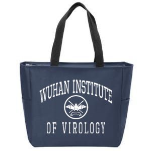 Wuhan Institute Of Virology Zip Tote Bag