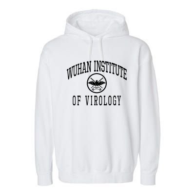 Wuhan Institute Of Virology Garment-Dyed Fleece Hoodie