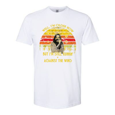 Well Im Older Now But Im Still Running Against The Wind Softstyle® CVC T-Shirt