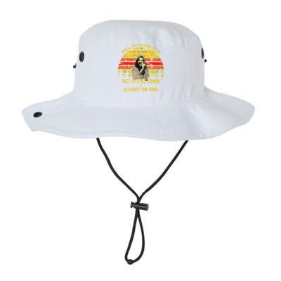 Well Im Older Now But Im Still Running Against The Wind Legacy Cool Fit Booney Bucket Hat