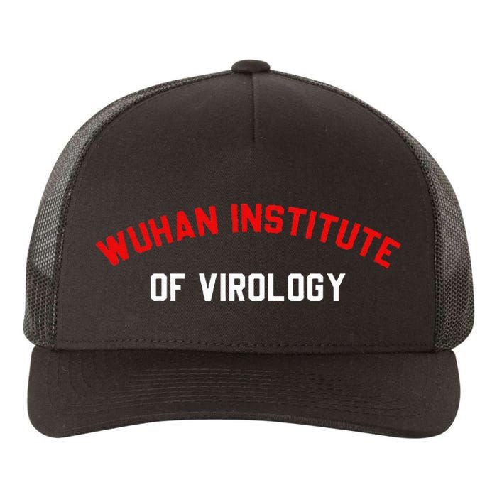 Wuhan Institute Of Virology Apparel Yupoong Adult 5-Panel Trucker Hat