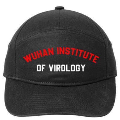 Wuhan Institute Of Virology Apparel 7-Panel Snapback Hat