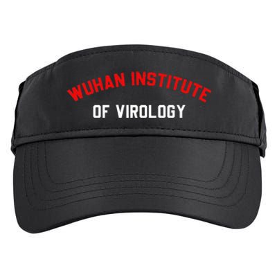 Wuhan Institute Of Virology Apparel Adult Drive Performance Visor