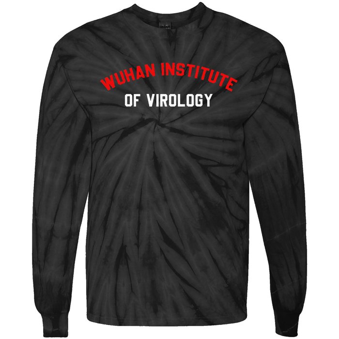 Wuhan Institute Of Virology Apparel Tie-Dye Long Sleeve Shirt