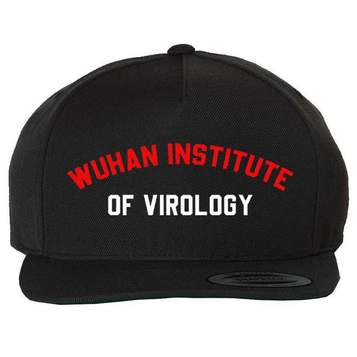 Wuhan Institute Of Virology Apparel Wool Snapback Cap