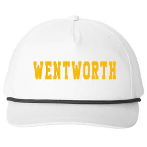 Wentworth Institute Of Technology Snapback Five-Panel Rope Hat