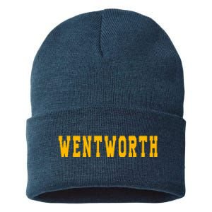 Wentworth Institute Of Technology Sustainable Knit Beanie