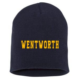 Wentworth Institute Of Technology Short Acrylic Beanie