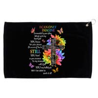 Womens I Only Can Imagine Faith Christian Faith Jesus God Lover Grommeted Golf Towel