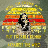 Well I’m Older Now But I’m Still Running Against The Wind Legacy Tie Dye Trucker Hat