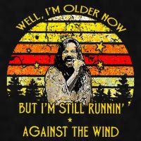 Well I’m Older Now But I’m Still Running Against The Wind Ladies PosiCharge Tri-Blend Wicking Tank