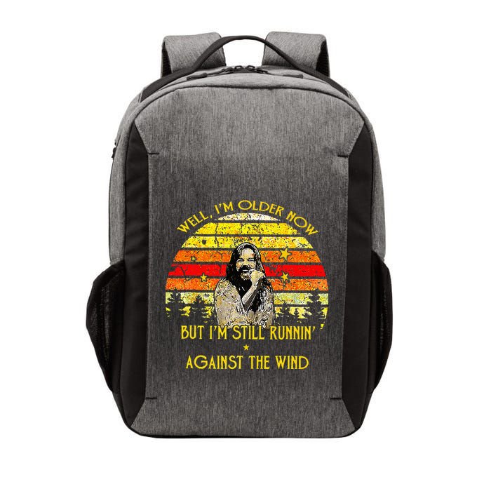 Well I’m Older Now But I’m Still Running Against The Wind Vector Backpack