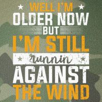 Well I’m Older Now But I’m Still Running Against The Wind Legacy Tie Dye Trucker Hat