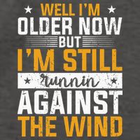 Well I’m Older Now But I’m Still Running Against The Wind Vector Backpack