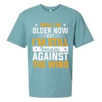 Well I’m Older Now But I’m Still Running Against The Wind Sueded Cloud Jersey T-Shirt