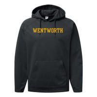 Wentworth Institute Of Technology Sports Fan Apparel Performance Fleece Hoodie