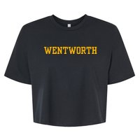 Wentworth Institute Of Technology Sports Fan Apparel Bella+Canvas Jersey Crop Tee