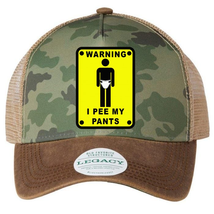 Warning I Pee My Pants Legacy Tie Dye Trucker Hat