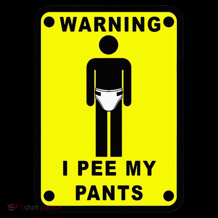Warning I Pee My Pants Flatbill Hat