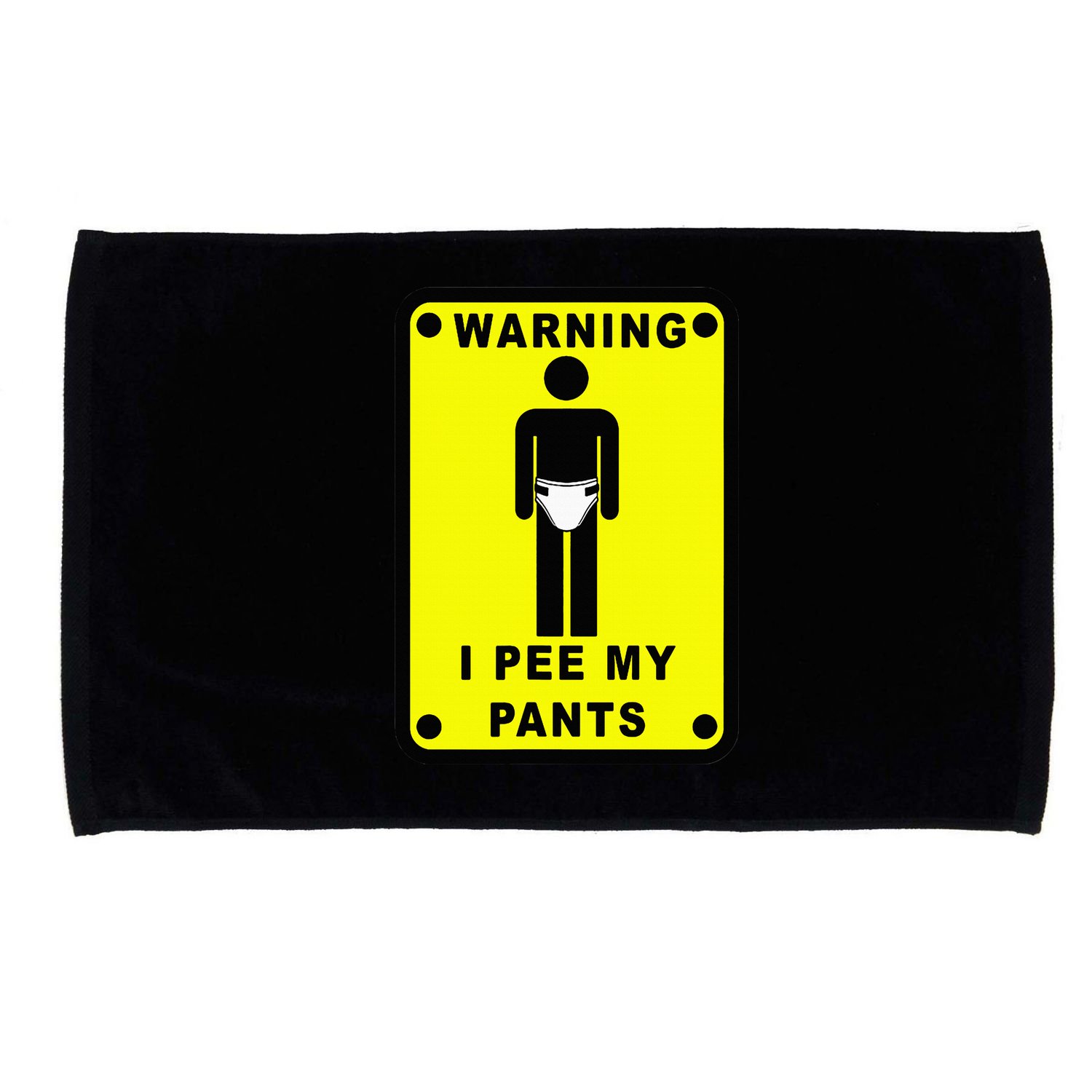 Warning I Pee My Pants Microfiber Hand Towel