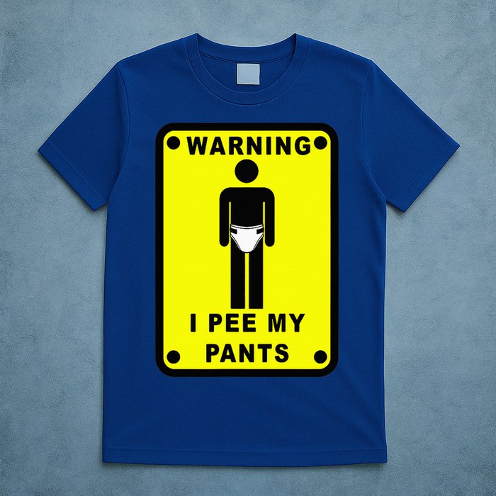 Warning I Pee My Pants T-Shirt