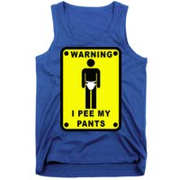Warning I Pee My Pants Tank Top