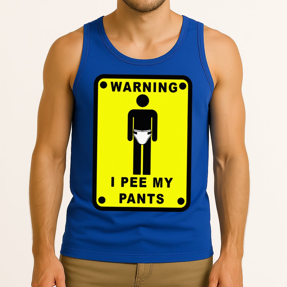 Warning I Pee My Pants Tank Top