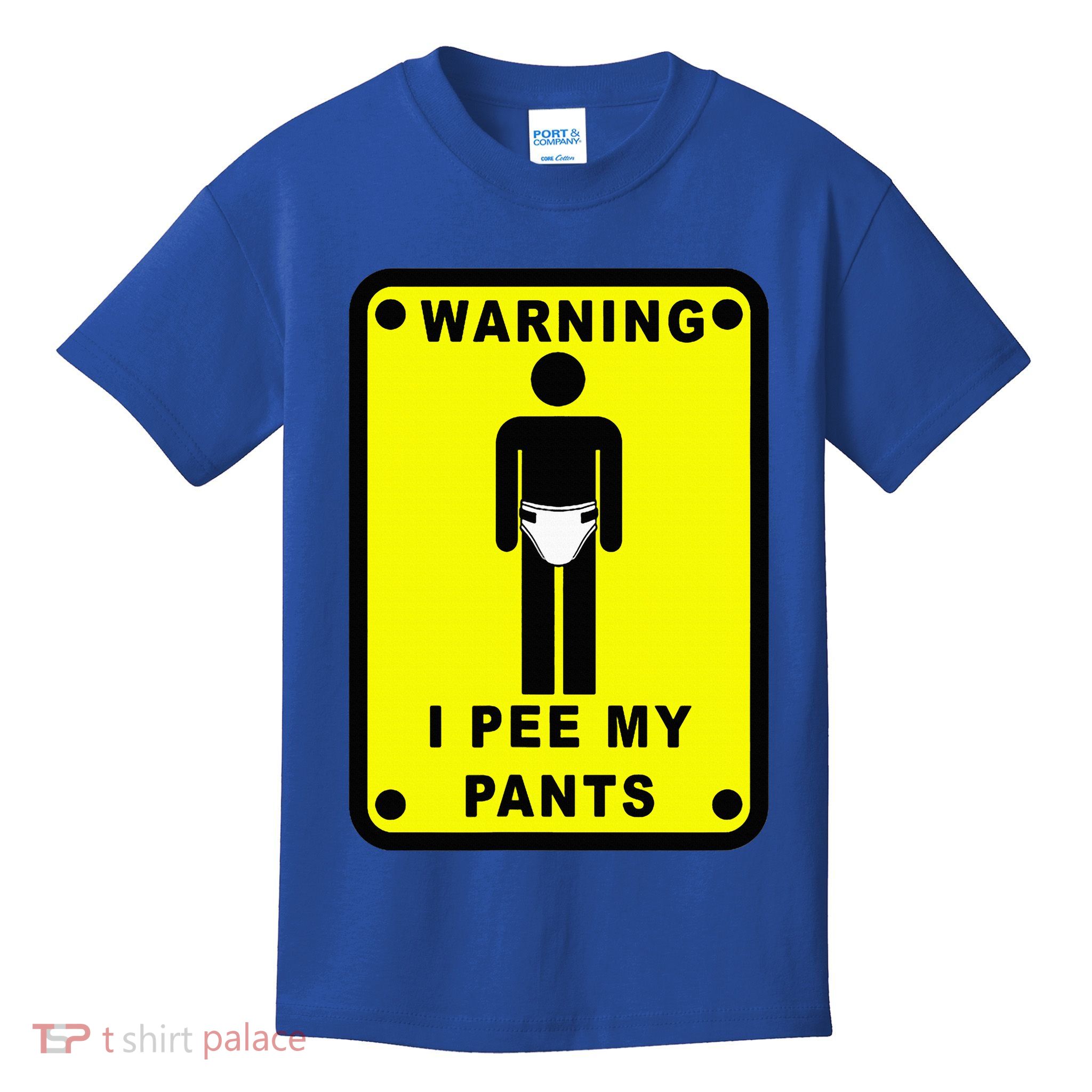 Warning I Pee My Pants Kids T-Shirt