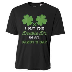 Womens I Put The Double Ds In St Paddys Day Funny St Patricks Boobs Cooling Performance Crew T-Shirt