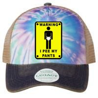 Warning I Pee My Pants Legacy Tie Dye Trucker Hat