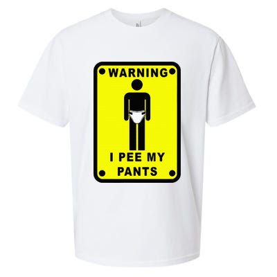 Warning I Pee My Pants Sueded Cloud Jersey T-Shirt