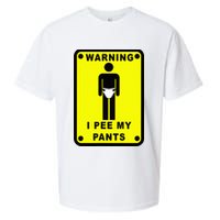 Warning I Pee My Pants Sueded Cloud Jersey T-Shirt
