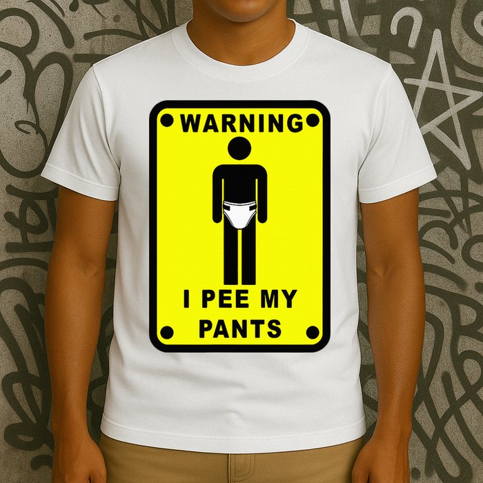 Warning I Pee My Pants T-Shirt