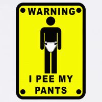 Warning I Pee My Pants Sustainable Bucket Hat