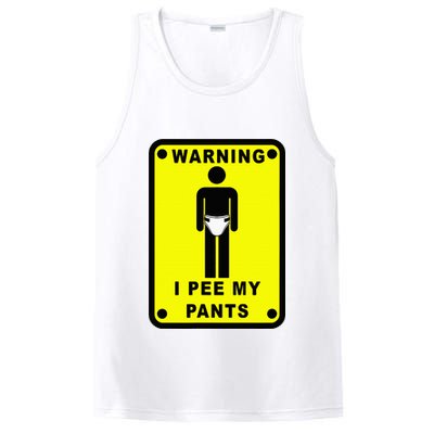 Warning I Pee My Pants PosiCharge Competitor Tank