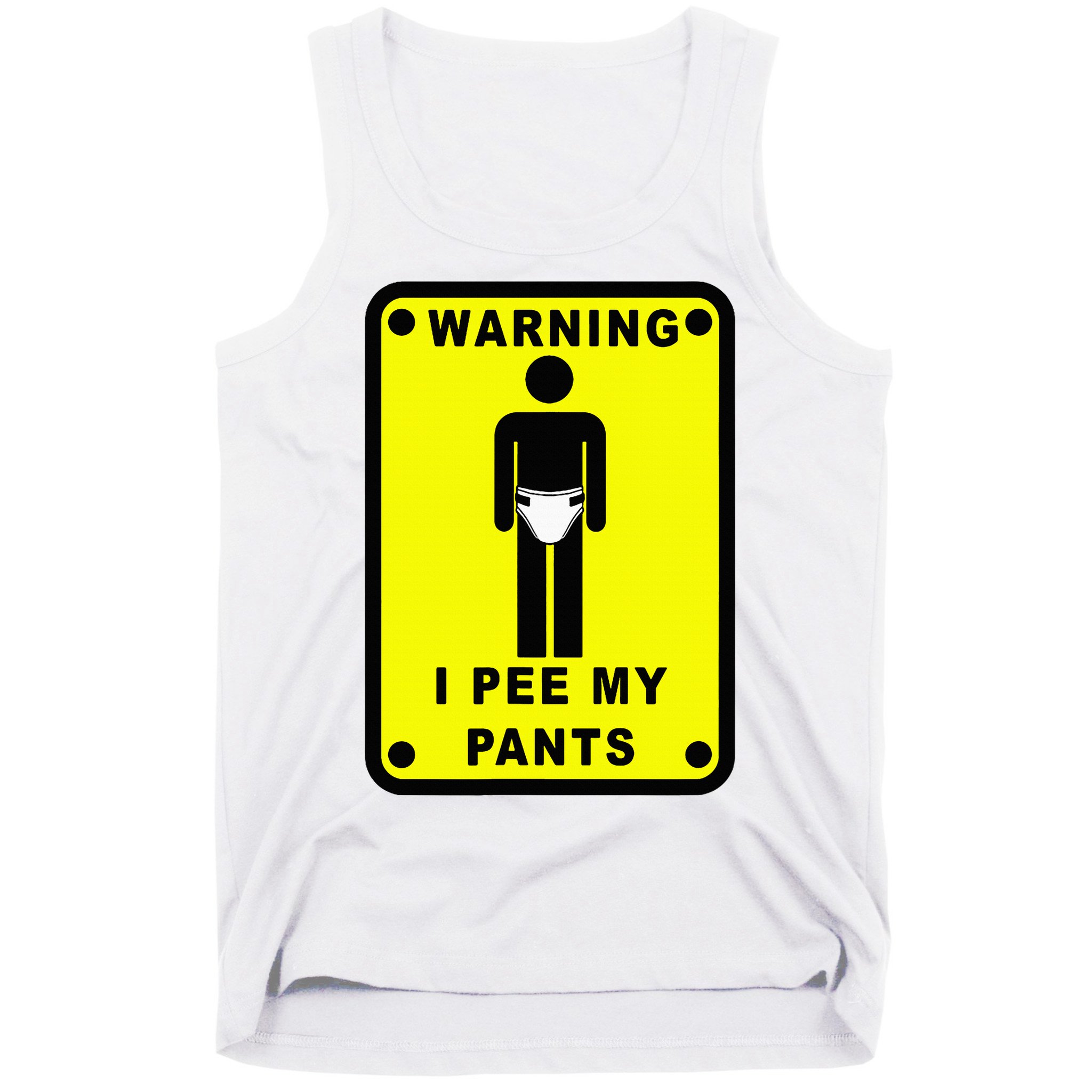 Warning I Pee My Pants Tank Top