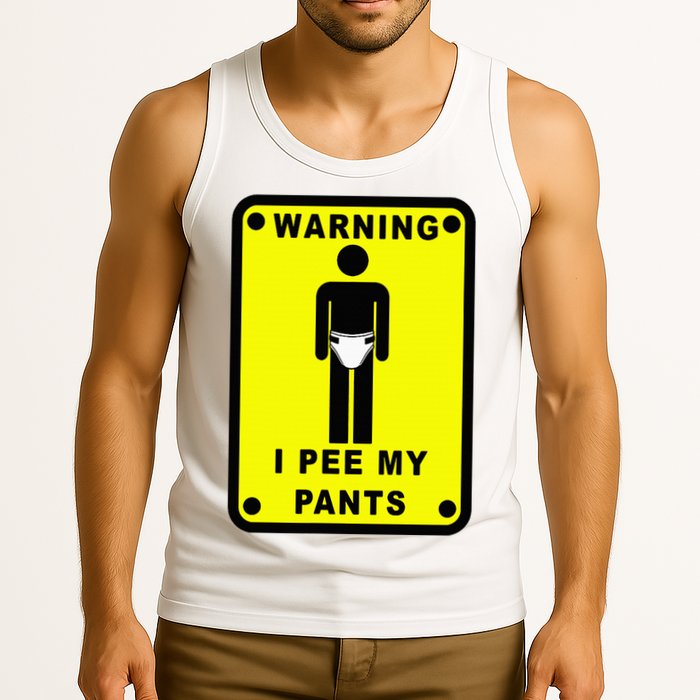 Warning I Pee My Pants Tank Top