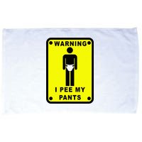 Warning I Pee My Pants Microfiber Hand Towel