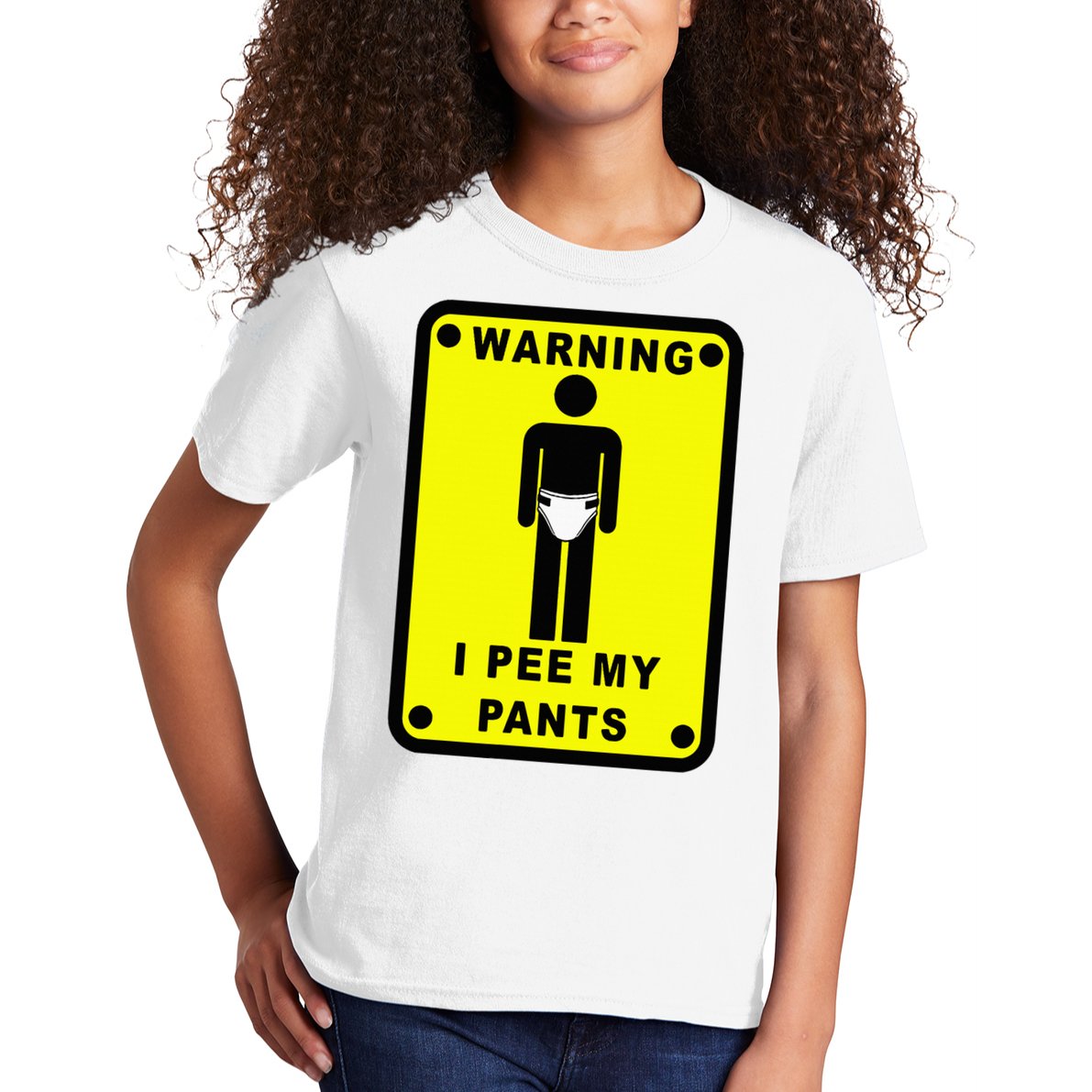 Warning I Pee My Pants Kids T-Shirt