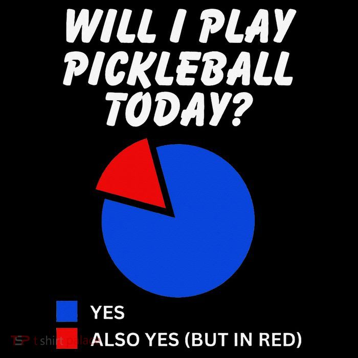 Will I Play Pickleball Today Funny Pie Chart Pickleball Tie Dye Hoodie