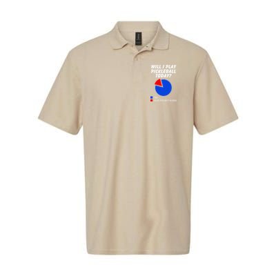 Will I Play Pickleball Today Funny Pie Chart Pickleball Polo