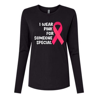 Wear It Pink Breast Cancer Shirts Ribbon Breast Cancer Pink Womens Cotton Relaxed Long Sleeve T-Shirt