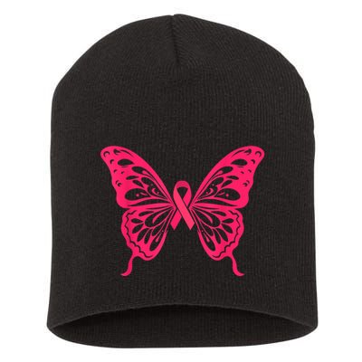 Wear It Pink Breast Cancer Shirts Ribbon Breast Cancer Pink Short Acrylic Beanie