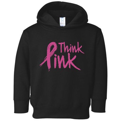 Wear It Pink Breast Cancer Shirts Ribbon Breast Cancer Pink Toddler Hoodie