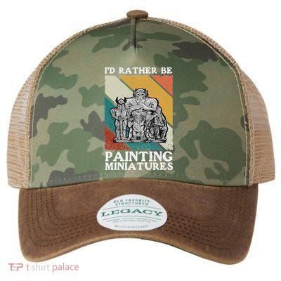 Wargamer ID Rather Be Painting Miniatures Legacy Tie Dye Trucker Hat